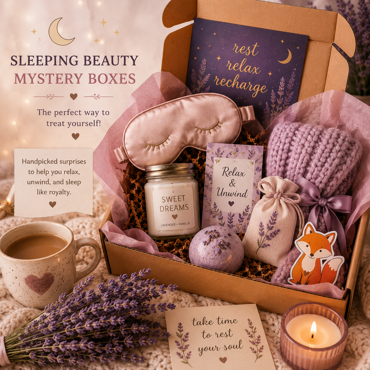 😴 Sleeping Beauty Mystery Box!